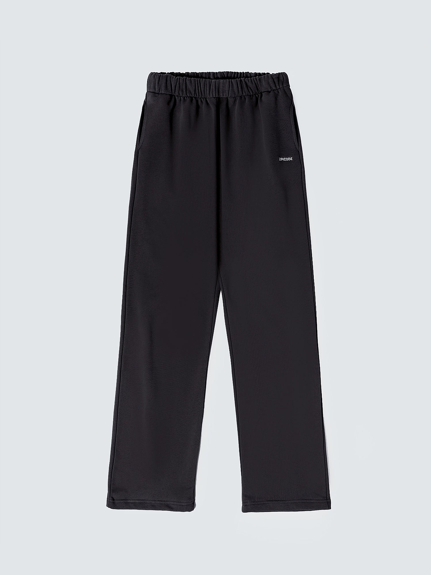 Zipcode wide pants_black