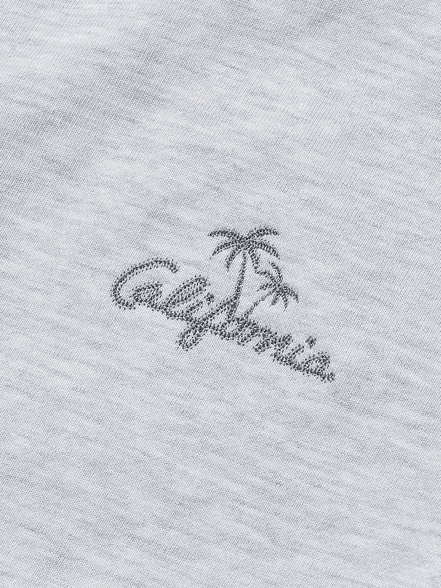 90210 Palm tree hood zipup_gray