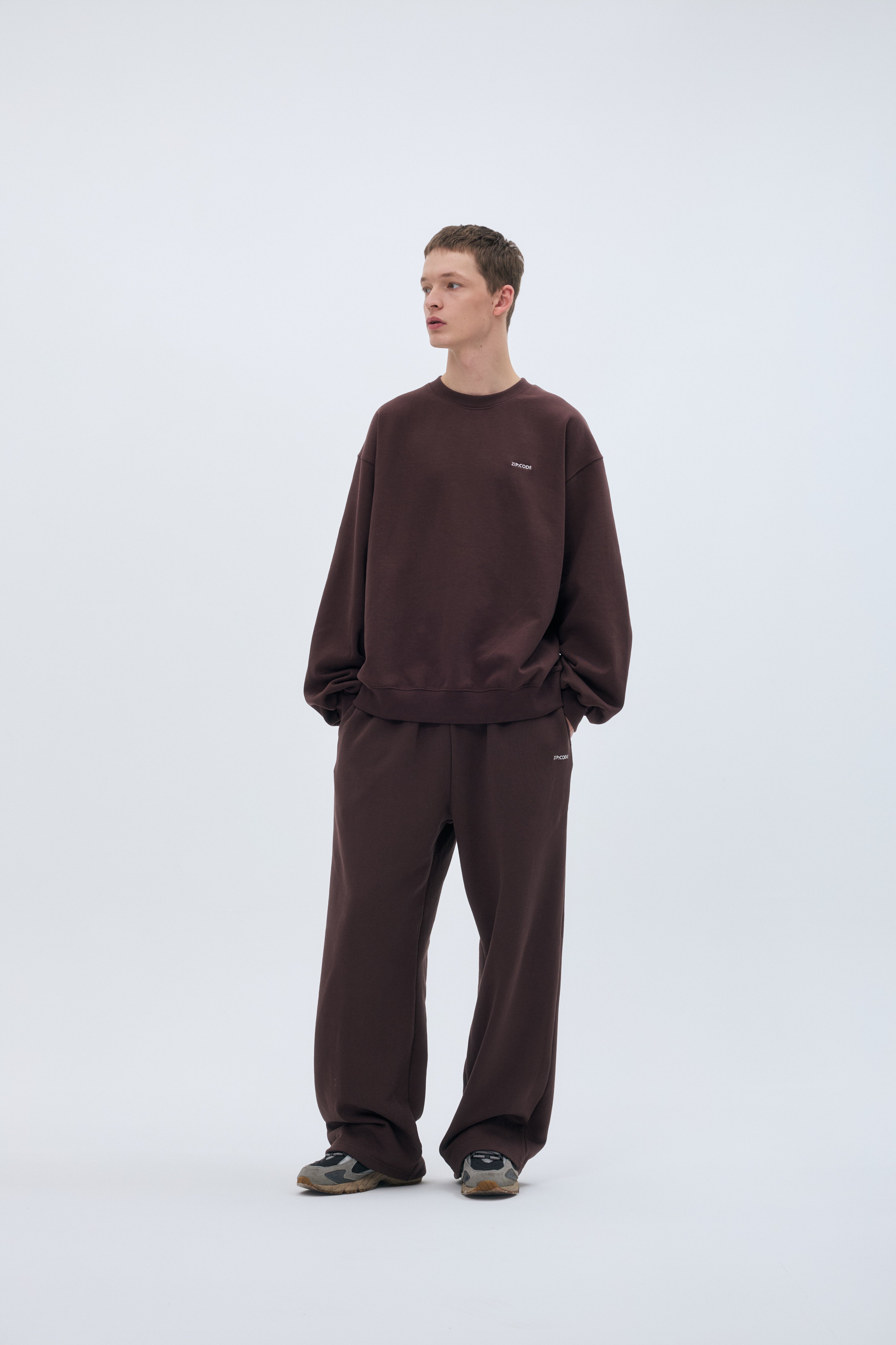 Zipcode wide pants_brown