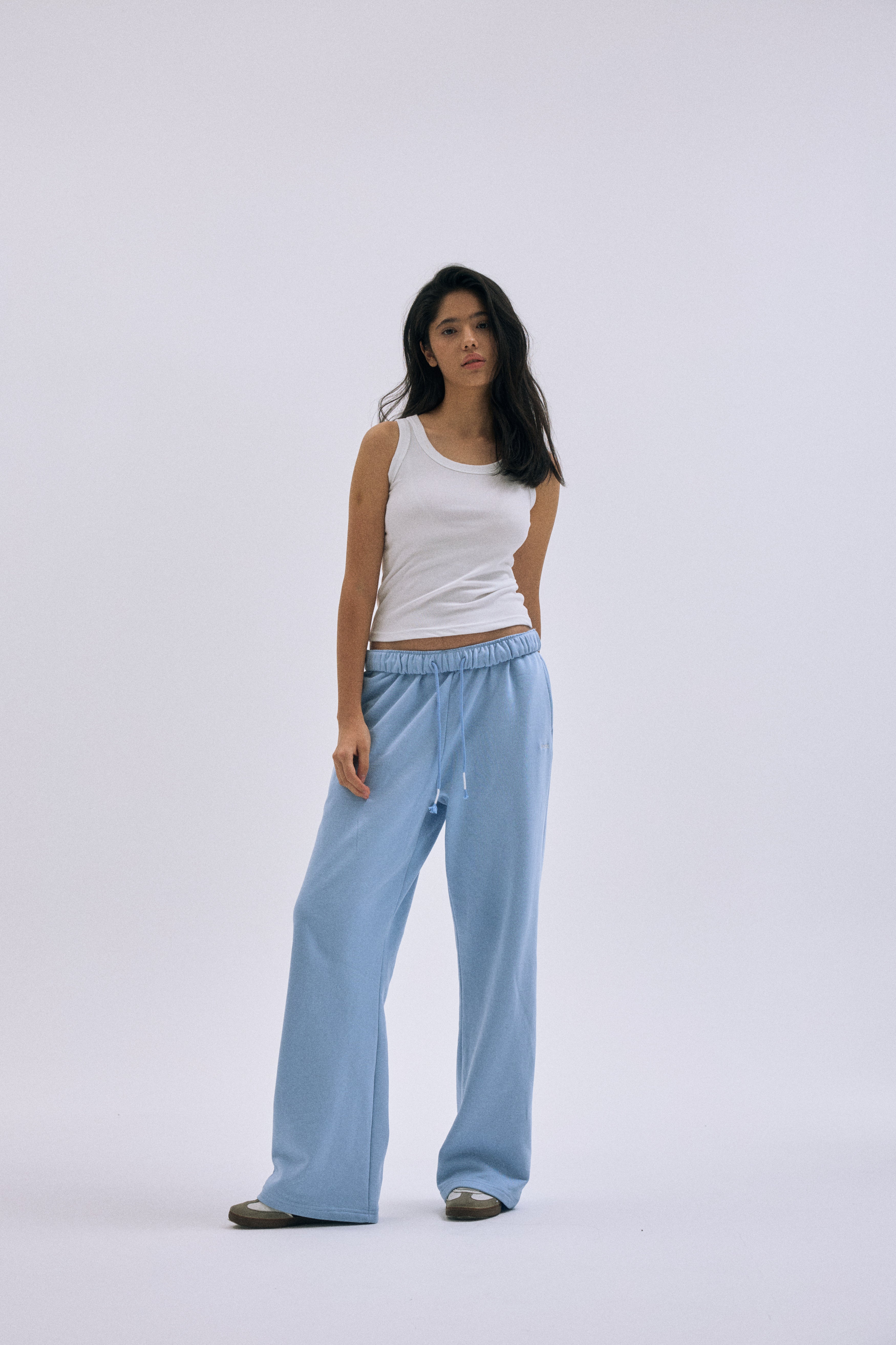 Zipcode wide pants_blue