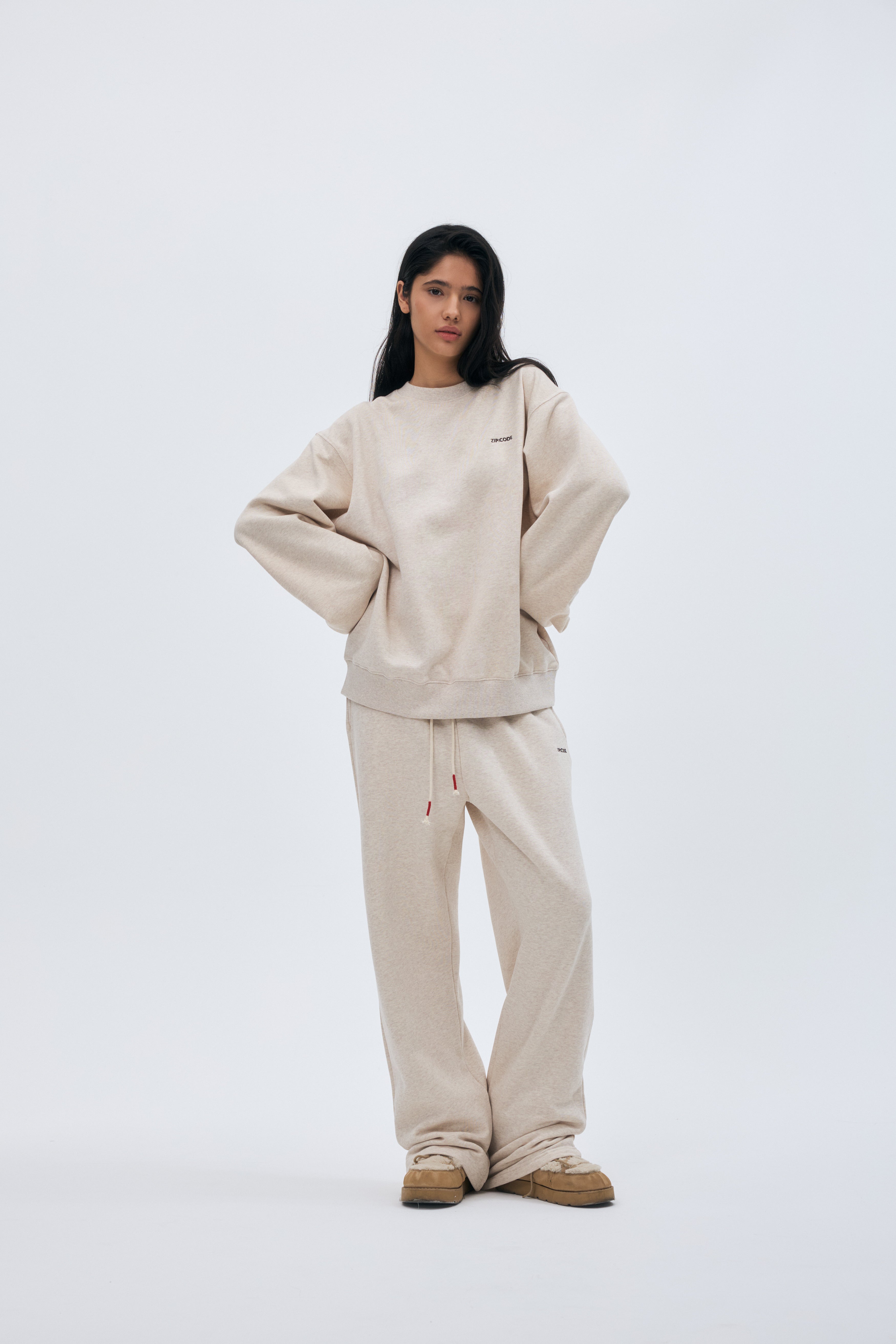 Zipcode basic round mtm_beige