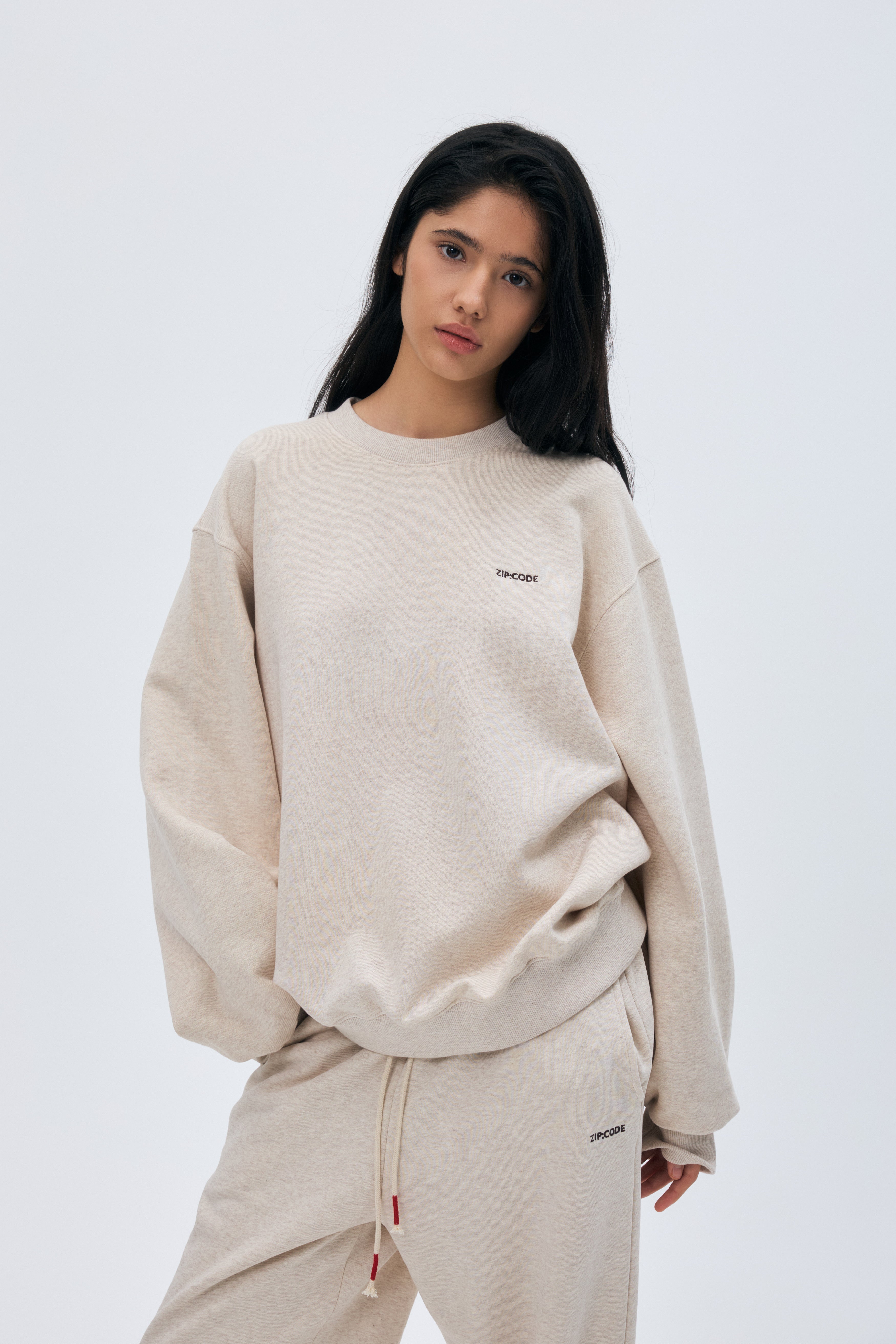 Zipcode basic round mtm_beige