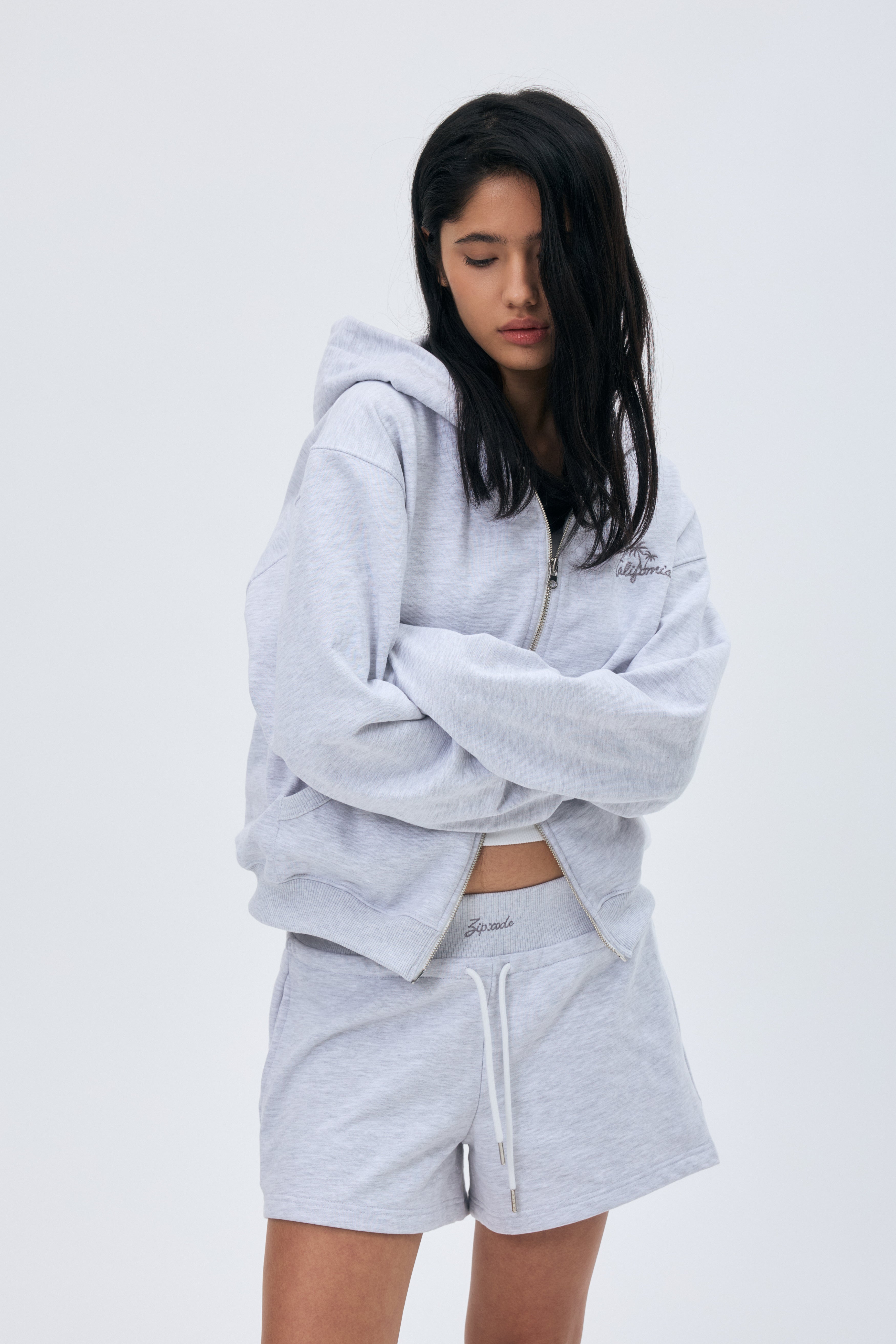 90210 California pants_gray